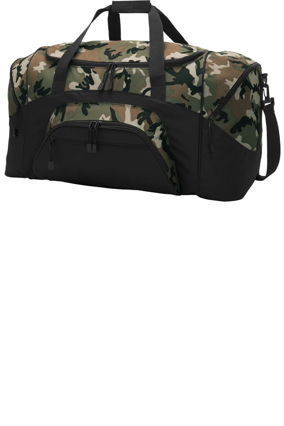 - Standard Colorblock Sport Duffel. Bg99 , BG99 , Military Camo/Black , One Size