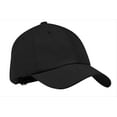 thumbnail image 1 of Port Authority Sueded Cap-One Size (Black), 1 of 4