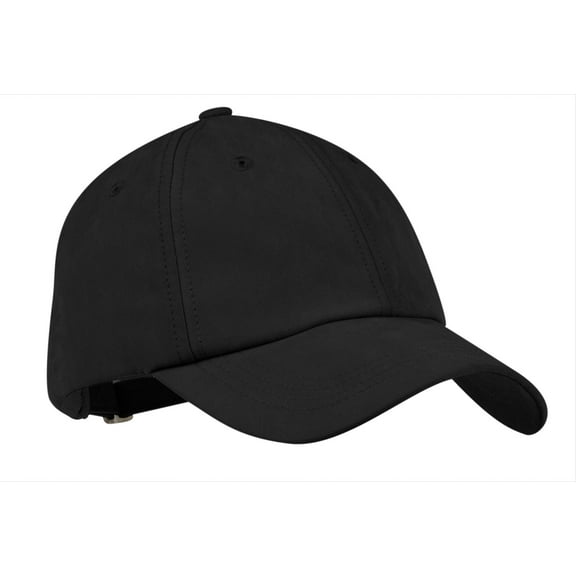 Port Authority Sueded Cap-One Size (Black)
