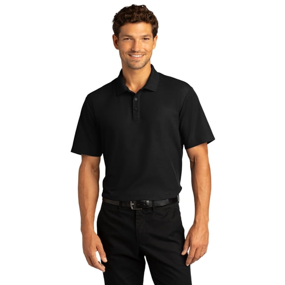 Port Authority  SuperPro React  Polo. K810 - 2XL Deep Black