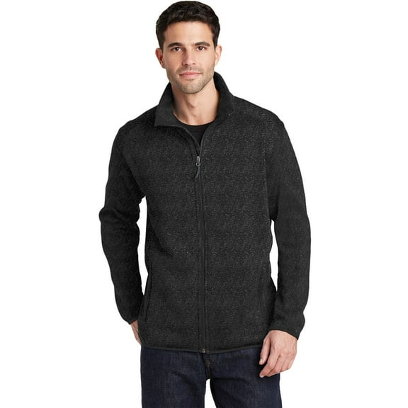 Port Authority Sweater Fleece Jacket. F232
