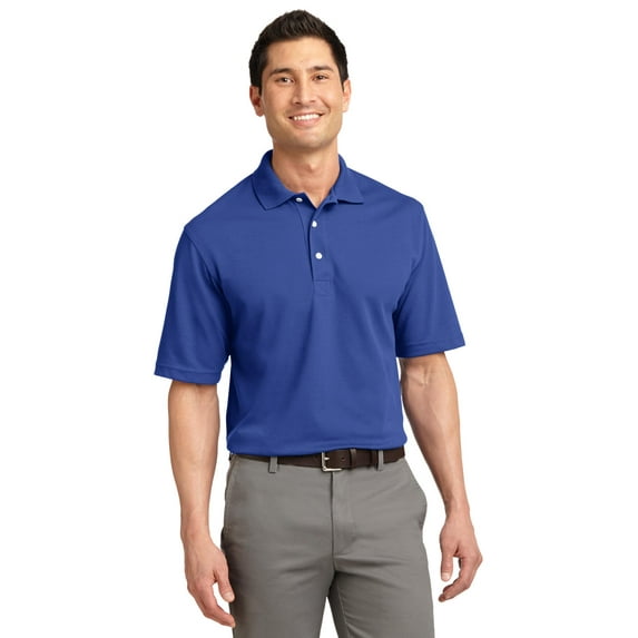 Port Authority TLK455 Mens Rapid Dry Polo T-Shirt, Royal - 3XL Tall