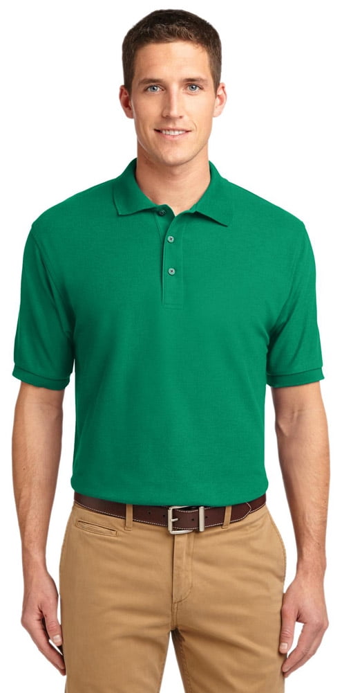 Port Authority TLK500 Men's Tall Size Polo Shirt - Teal Green - 4X