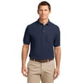 thumbnail image 1 of Port Authority TLK500P Tall Silk Touch Polo with Pocket, Ultramarine Blue, 4XLT, Mens Polo Shirts, 1 of 2