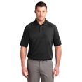 thumbnail image 1 of Port Authority TLK525 Mens Tall Dry Zone Ottoman Polo Tees, Black - 4XLT, 1 of 5