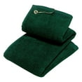 thumbnail image 1 of Port Authority TW51 Grommeted Golf Towel, Hunter - One Size, 1 of 2