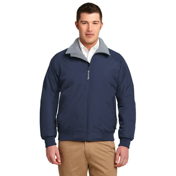 Port Authority Tall Challenger Jacket-3XLT (True Navy/ Grey Heather)