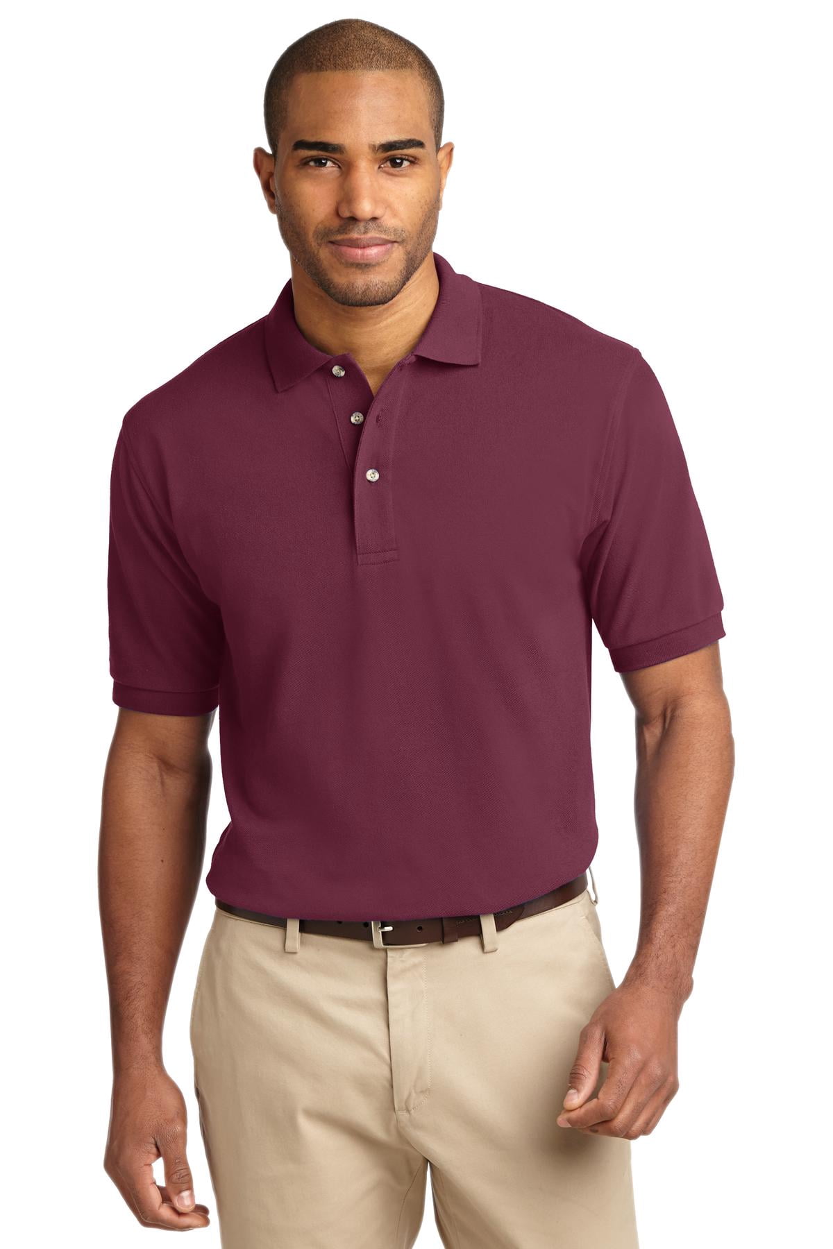 Port Authority 4xlt Polo Shirts Port Authority TLK540 Tall Men's