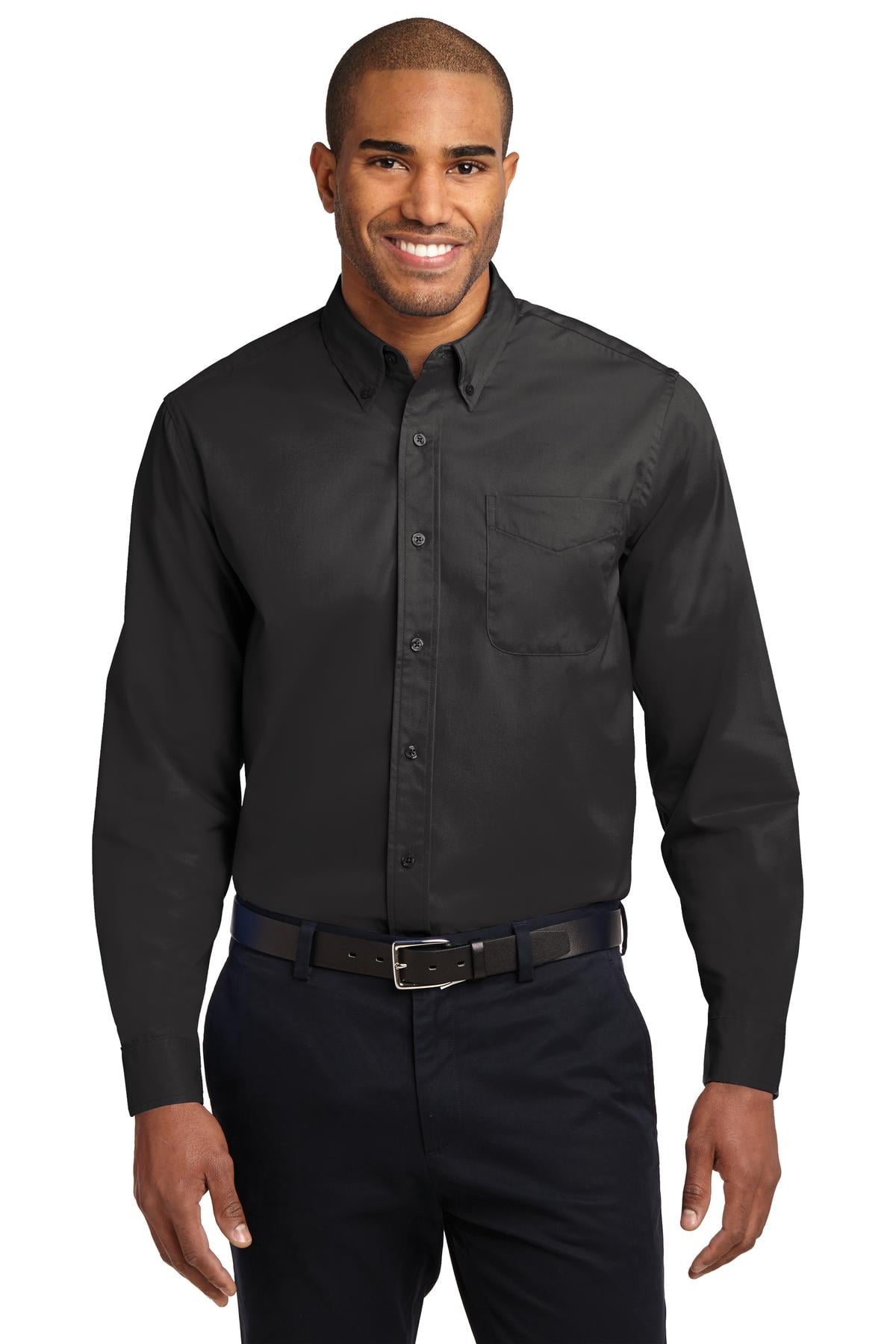 Port Authority Tall Long Sleeve Easy Care Shirt - Walmart Business