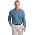 thumbnail image 1 of Port Authority ® Tall Long Sleeve Twill Shirt. TLS600T, 1 of 3