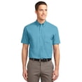 thumbnail image 1 of Port Authority Tall Short Sleeve Easy Care Shirt-4XLT (Maui Blue), 1 of 4