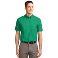 thumbnail image 1 of Port Authority Tall Short Sleeve Shirt (TLS508) Court Green, LT, 1 of 4