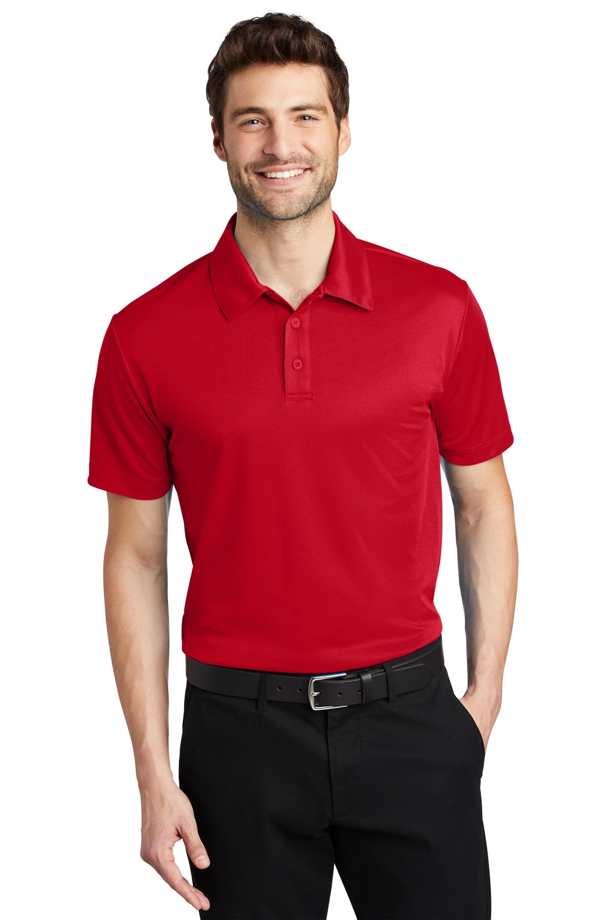 Port Authority Men'S Tall Silk Touch Performance Polo. Tlk540