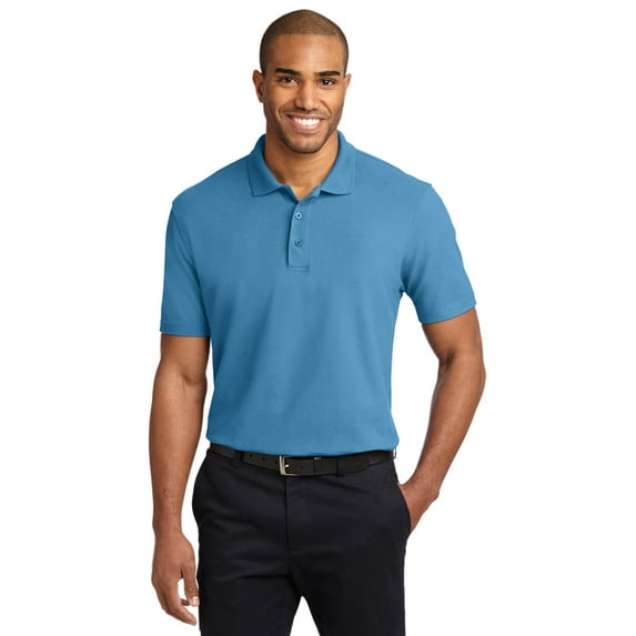 Port Authority Tall Stain Resistant Polo-3XLT (Celadon Blue)