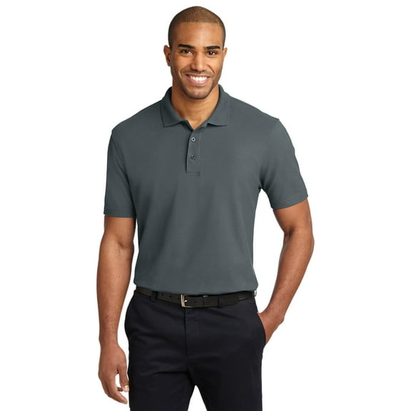 Port Authority Tall Stain Resistant Polo-3XLT (Steel Grey)