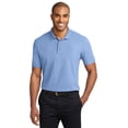 thumbnail image 1 of Port Authority Tall Stain Resistant Polo (TLK510) Light Blue, 4XLT, 1 of 2