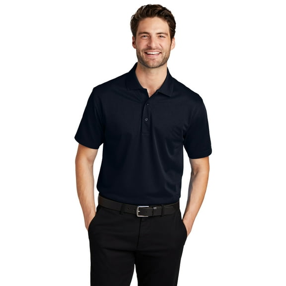 Port Authority Tall Tech Pique Polo-4XLT (Dark Navy)