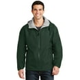 thumbnail image 1 of Port Authority Team Jacket-3XL (Hunter/Light Oxford), 1 of 6
