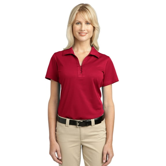 Port Authority Tech Pique Polo (L527) Rich Red, XL