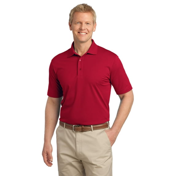 Port Authority Tech Pique Polo-S (Rich Red)