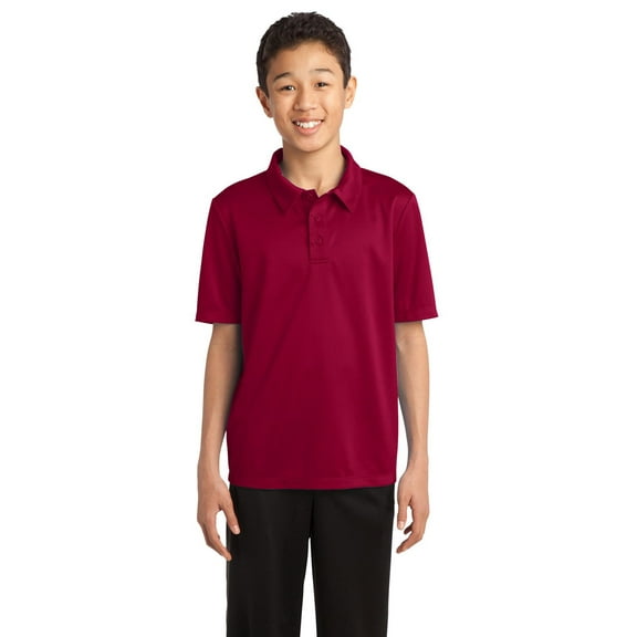Port Authority Teen Youth Silk Touch Performance Polo Shirt
