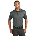 thumbnail image 1 of Port Authority Trace Heather Polo-M (Charcoal Heather), 1 of 6
