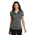 thumbnail image 1 of Port Authority Trace Polo (L576) Charcoal Heather, 4XL, 1 of 2