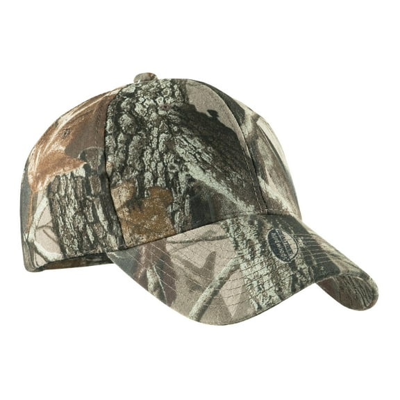Port Authority Adult Unisex camouflage Cap RT/Hardwoods One Size Fits All