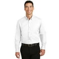 thumbnail image 1 of Port Authority Twill Shirt (S663) White, S, 1 of 6