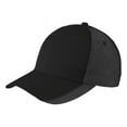 thumbnail image 1 of Port Authority Two Color Mesh Back Cap-One Size (Black/ White), 1 of 3