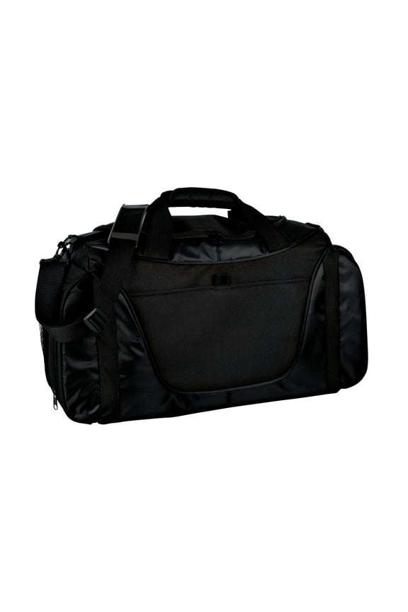 Two Tone Medium Duffel-One Size (Black/ Black)