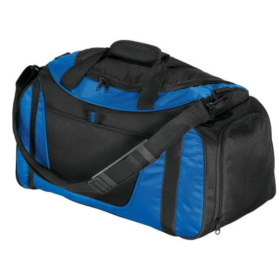 Port Authority Two Tone Small Duffel-One Size (Royal/ Black)