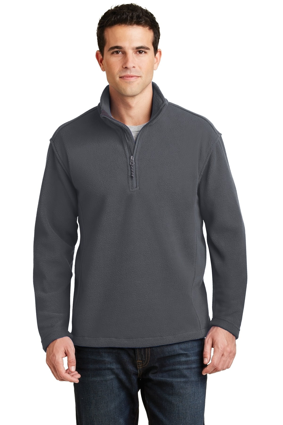 Port Authority Value Fleece 1 4 Zip Pullover 4XL Iron Grey