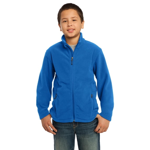 Port Authority Teen Unisex Regular Fleece Jacket True Royal X-Small