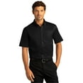 thumbnail image 1 of Port Authority W809 Short Sleeve React Twill Shirt, Mens Casual Button Down Shirts, 1 of 5
