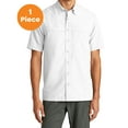 thumbnail image 1 of Port Authority W961 Short Sleeve UV Daybreak Shirt, White, XS, Men's Dress Shirt, 1 of 1