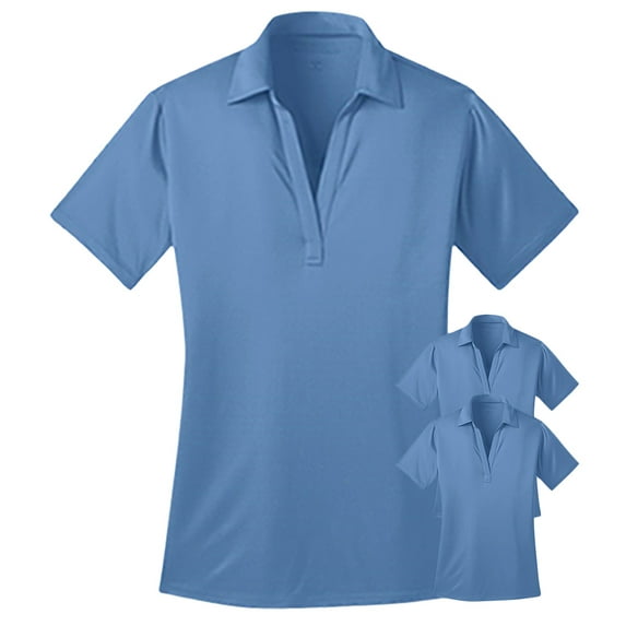 Port Authority Women Performance Polo Shirt, Pack of 3