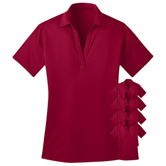 Port Authority Women Performance Polo Shirt, Pack of 5