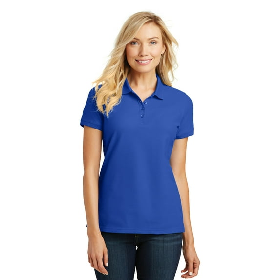 Port Authority Womenâ€™S Core Classic Pique Polo