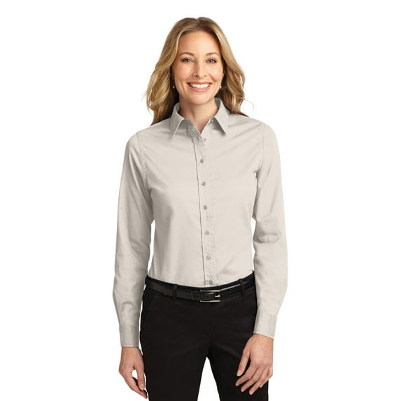 Port Authority Women’S Long Sleeve Easy Care Shirt. L608.