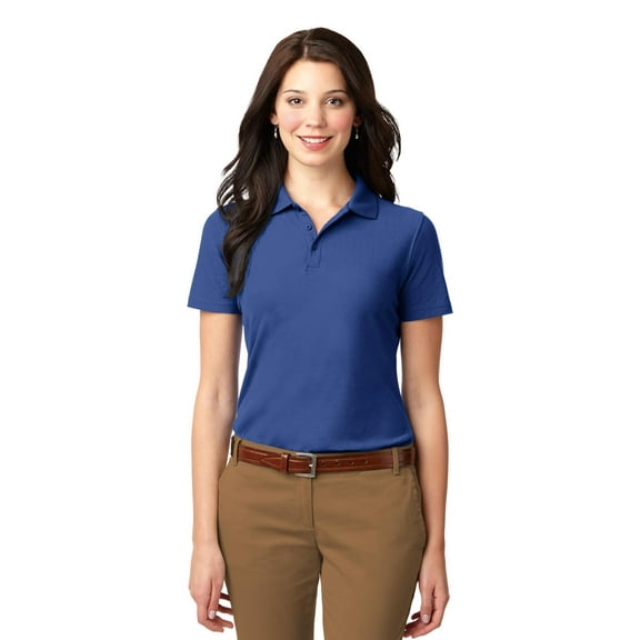Port Authority ® Ladies Stain-Resistant Polo. L510 - Royal Size XL