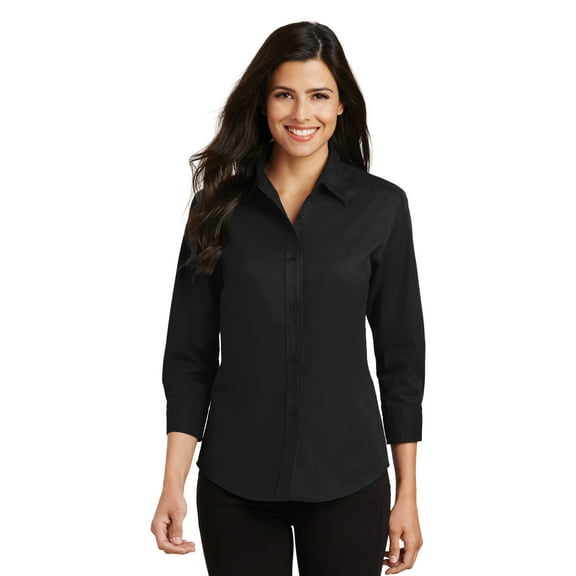 Port Authority Women's 3/4-Sleeve Easy Care Shirt - L612