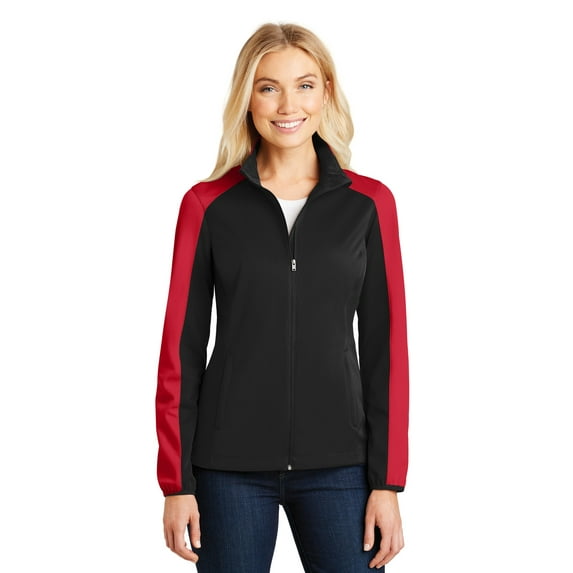 Port Authority Women's Active Colorblock Soft Shell Jacket. L718