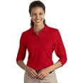 thumbnail image 1 of Port Authority Women's Classic Silk Touch 3/4 Sleeve Polo Shirt, 1 of 1
