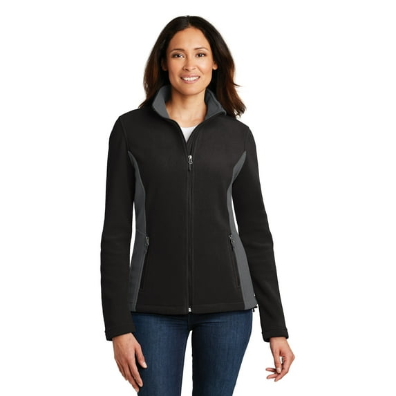 Port Authority Women's Colorblock Value Fleece Jacket. L216