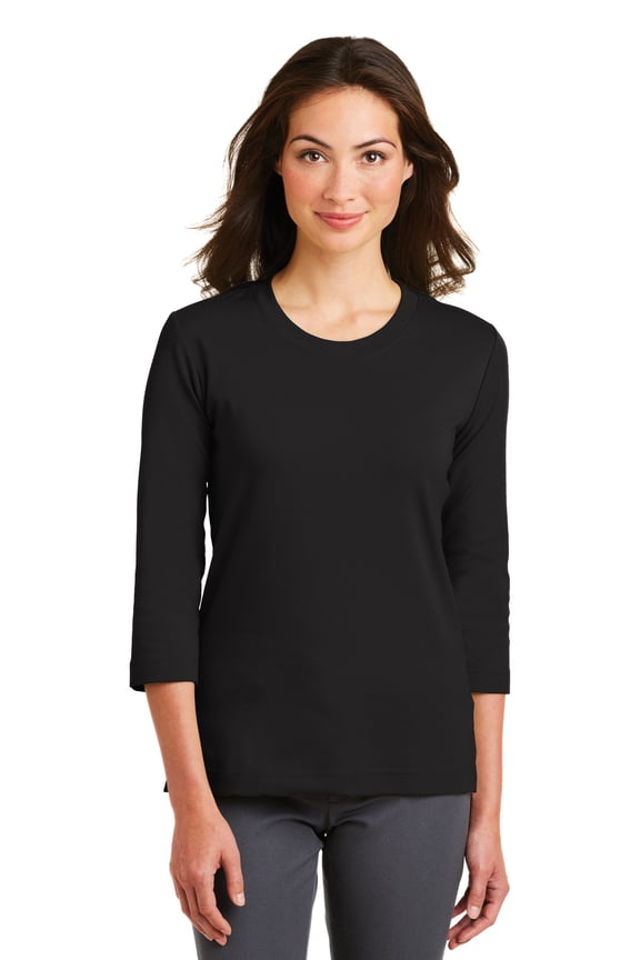 Women's Comfort Scoop Neck 3/4-Sleeve T-Shirt
