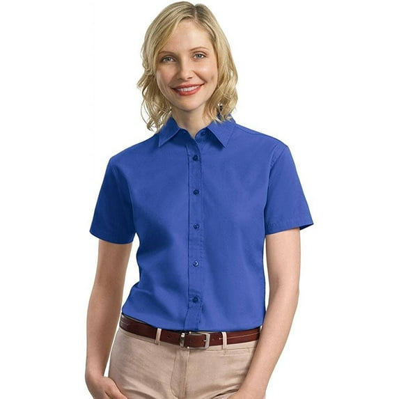 Port Authority Women's Comfortable Short Sleeve Twill Shirt