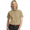 thumbnail image 1 of Port Authority Women's Comfortable Short Sleeve Twill Shirt, 1 of 1