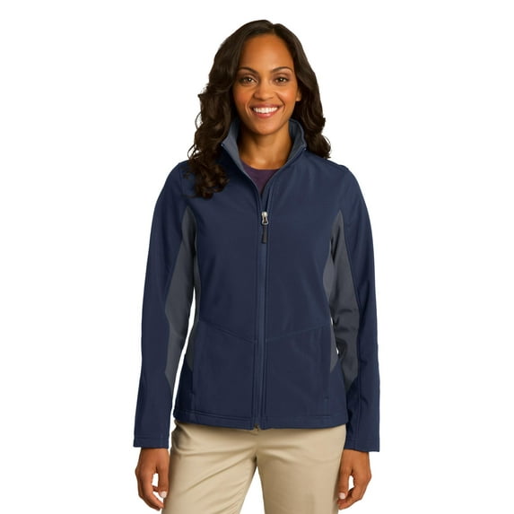 Port Authority Women's Core Colorblock Soft Shell Jacket. L318