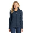 thumbnail image 1 of Port Authority Women's Digi Stripe Fleece Jacket. L231, 1 of 6
